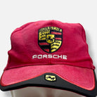 Vintage Porsche Red Cap