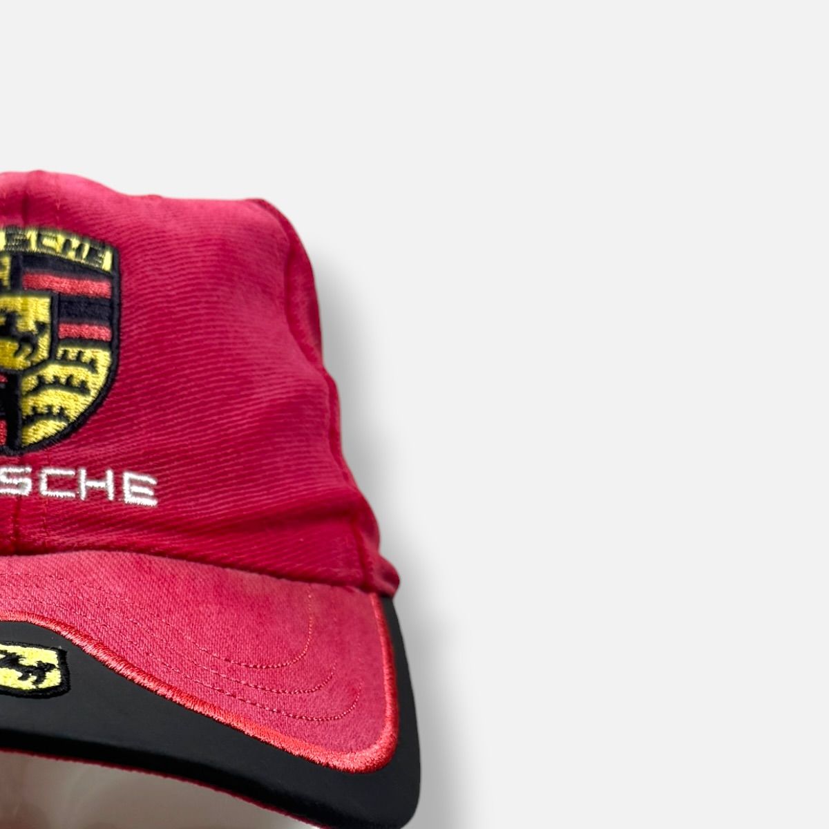Vintage Porsche Red Cap