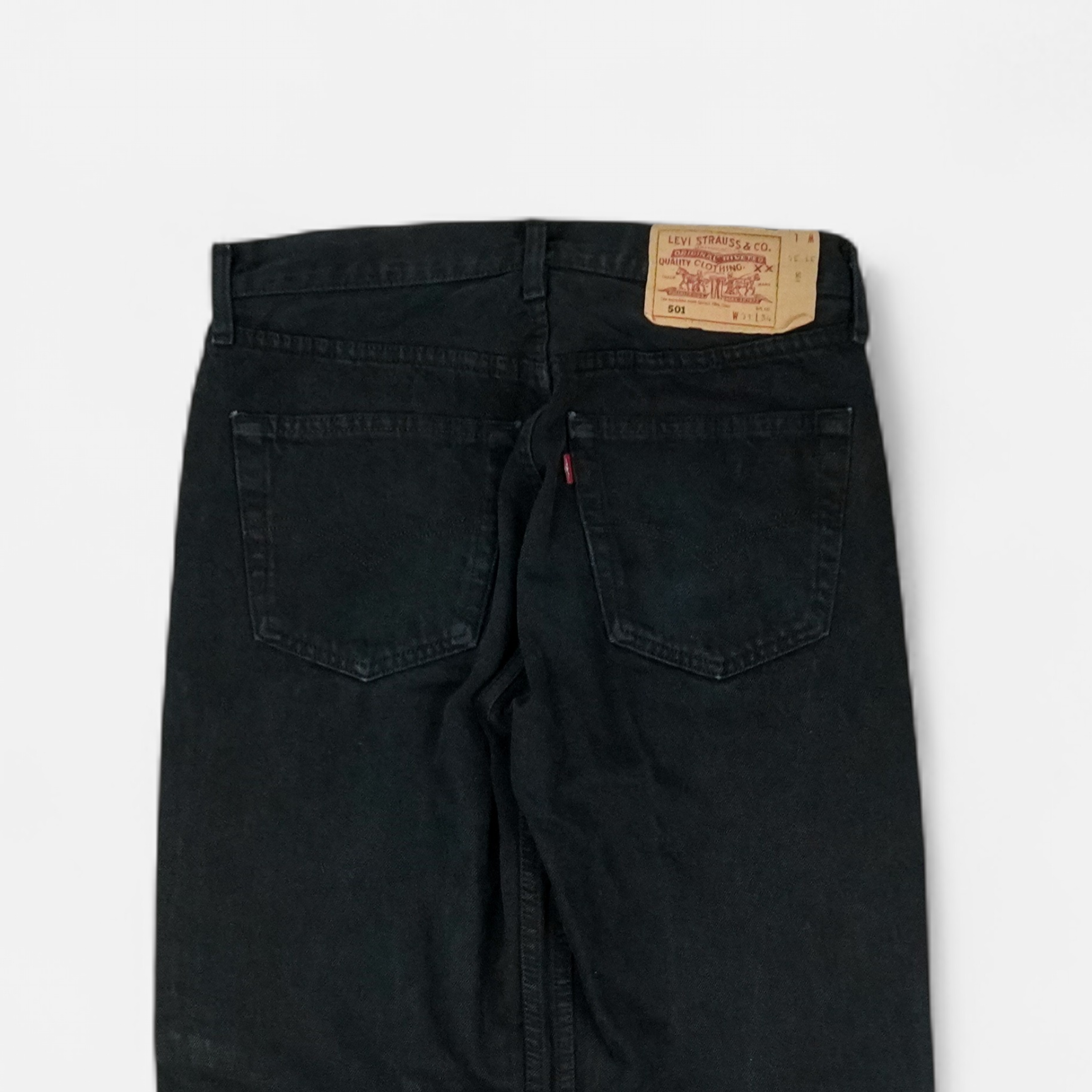 Vintage Levi's Black Jeans (W31 L34)