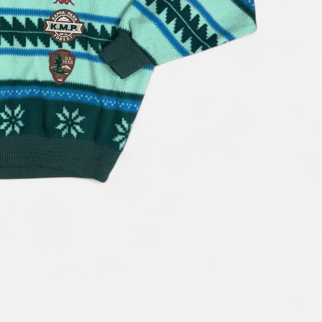 Vintage Kappa Multicoloured Knit Jumper (M)