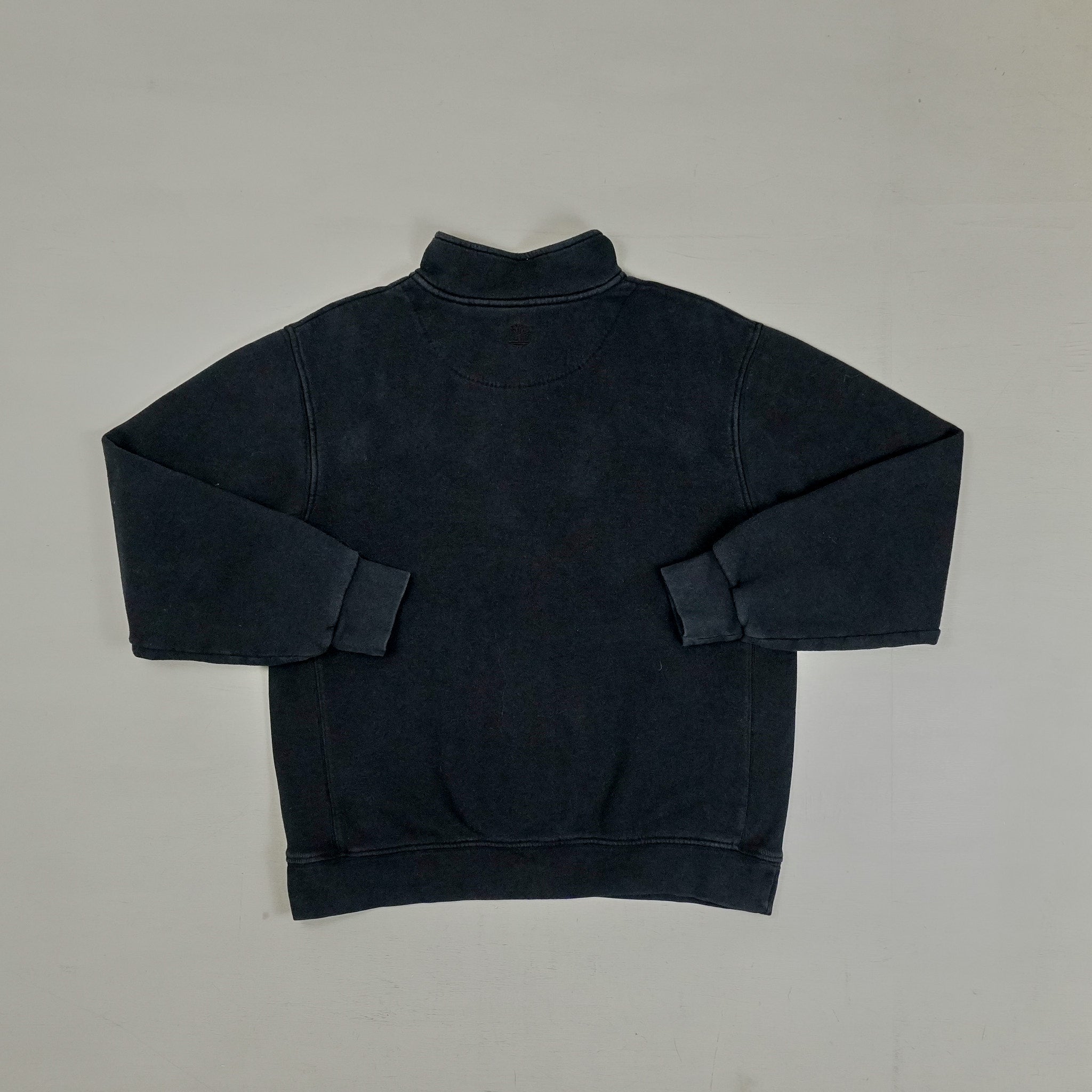 Vintage Timberland Black 1/4 Zip (M)