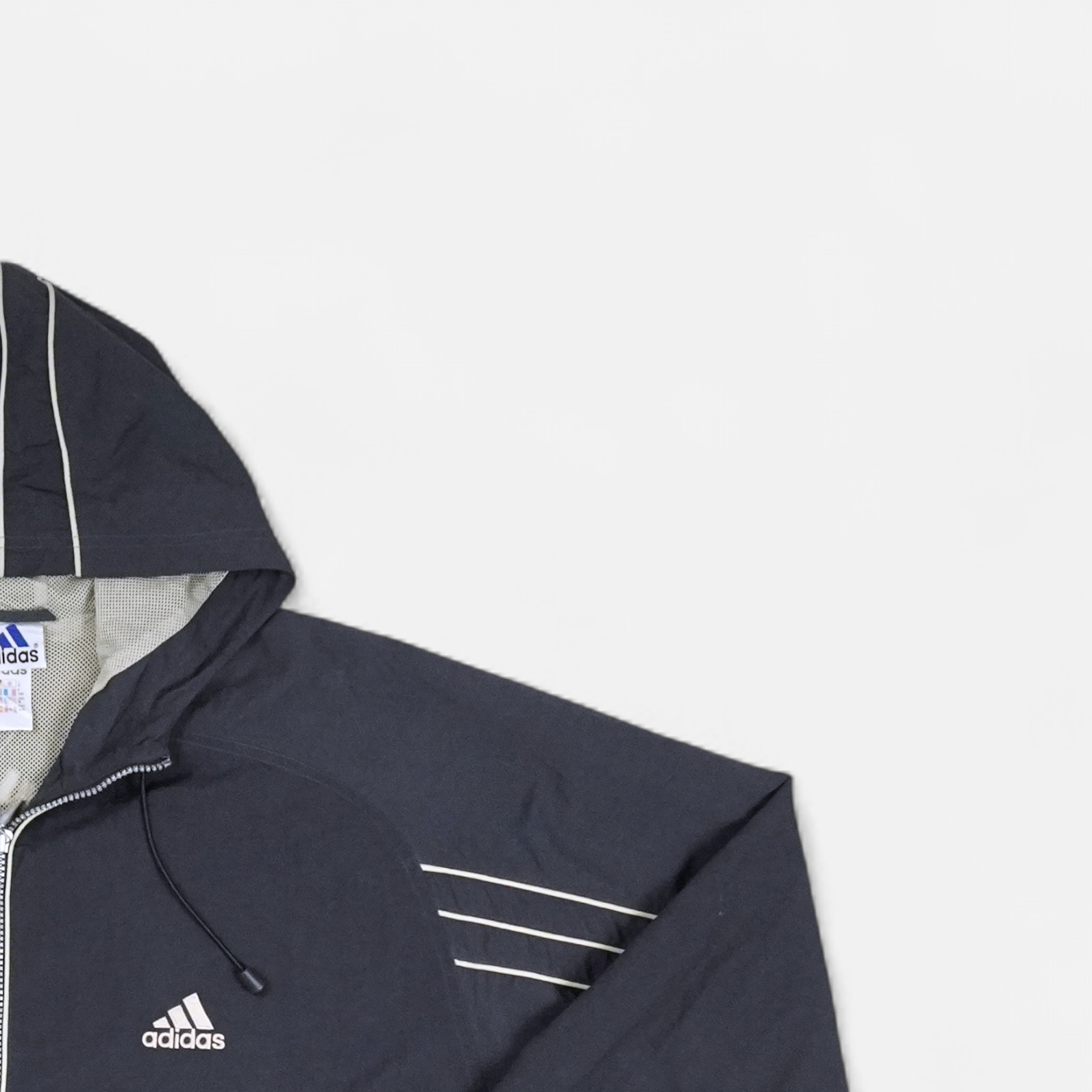 Vintage Adidas Black Jacket (L)