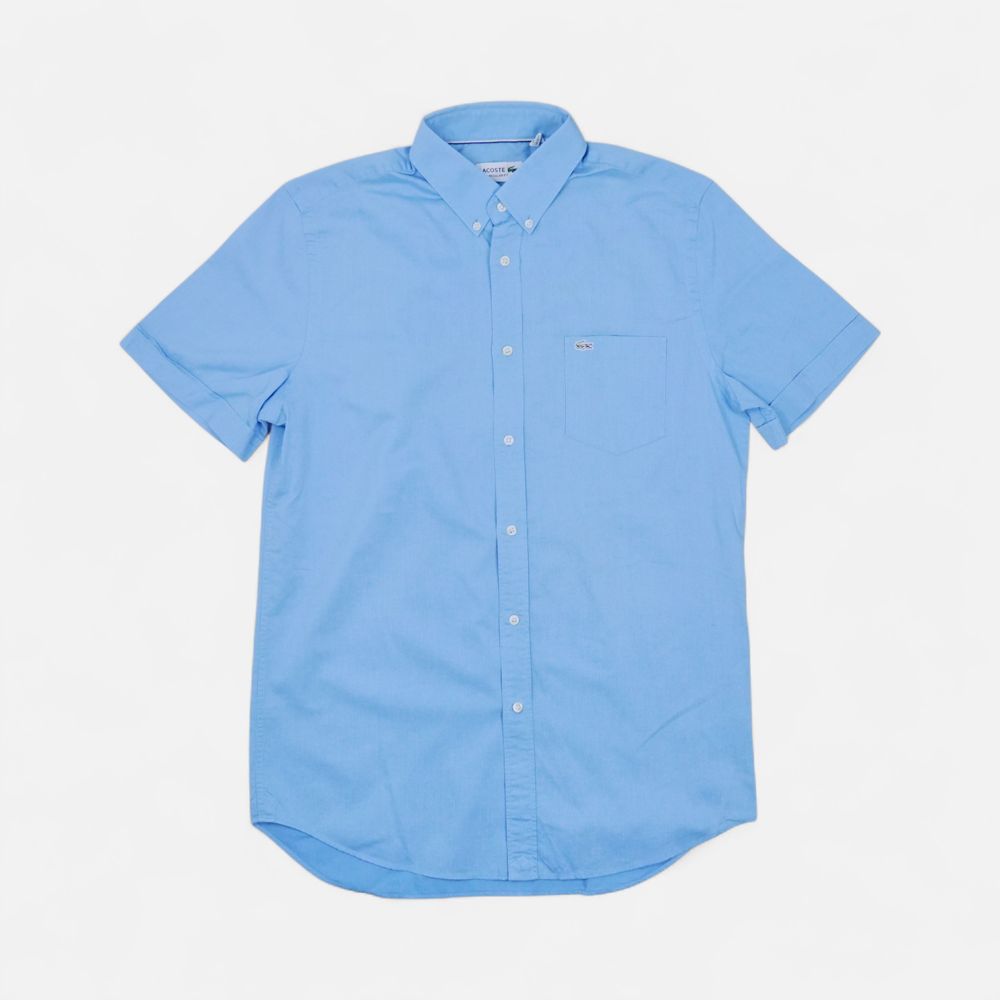 Vintage Lacoste Blue Shirt (S)