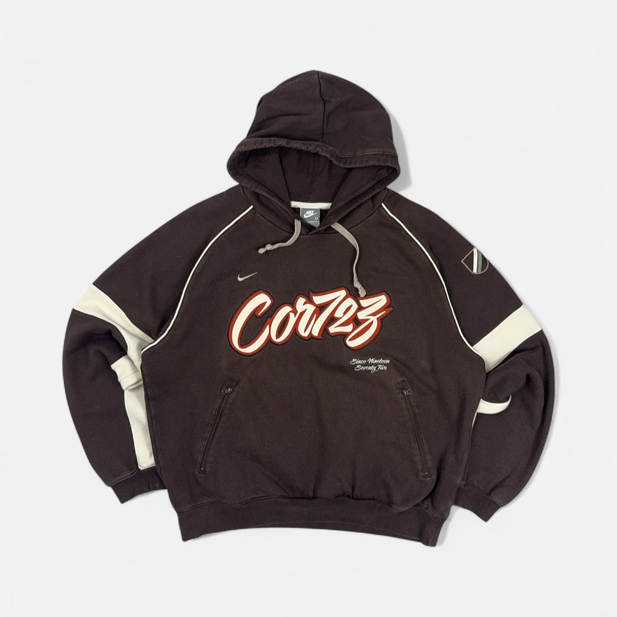 Vintage Nike Brown Hoodie (M)