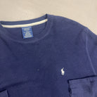 Vintage Polo Ralph Lauren Blue Knit Jumper (M)