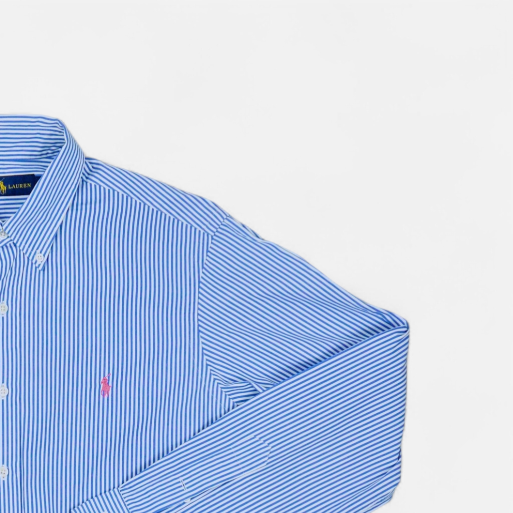 Vintage Ralph Lauren Blue Shirt (L)