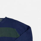 Vintage Polo By Ralph Lauren Blue Knit Jumper (XL)