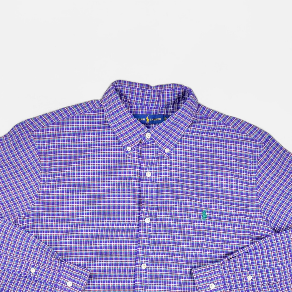 Vintage Ralph Lauren Multicoloured Shirt (XL)