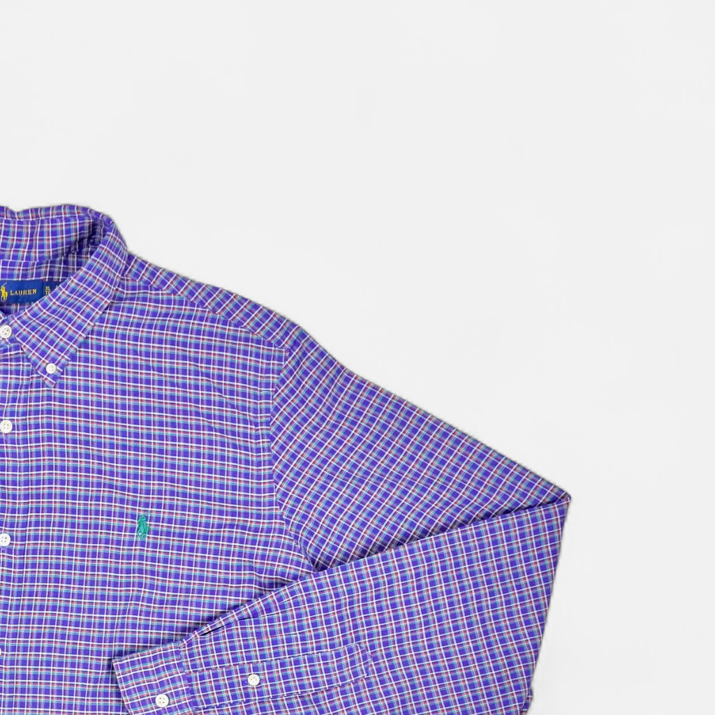 Vintage Ralph Lauren Multicoloured Shirt (XL)