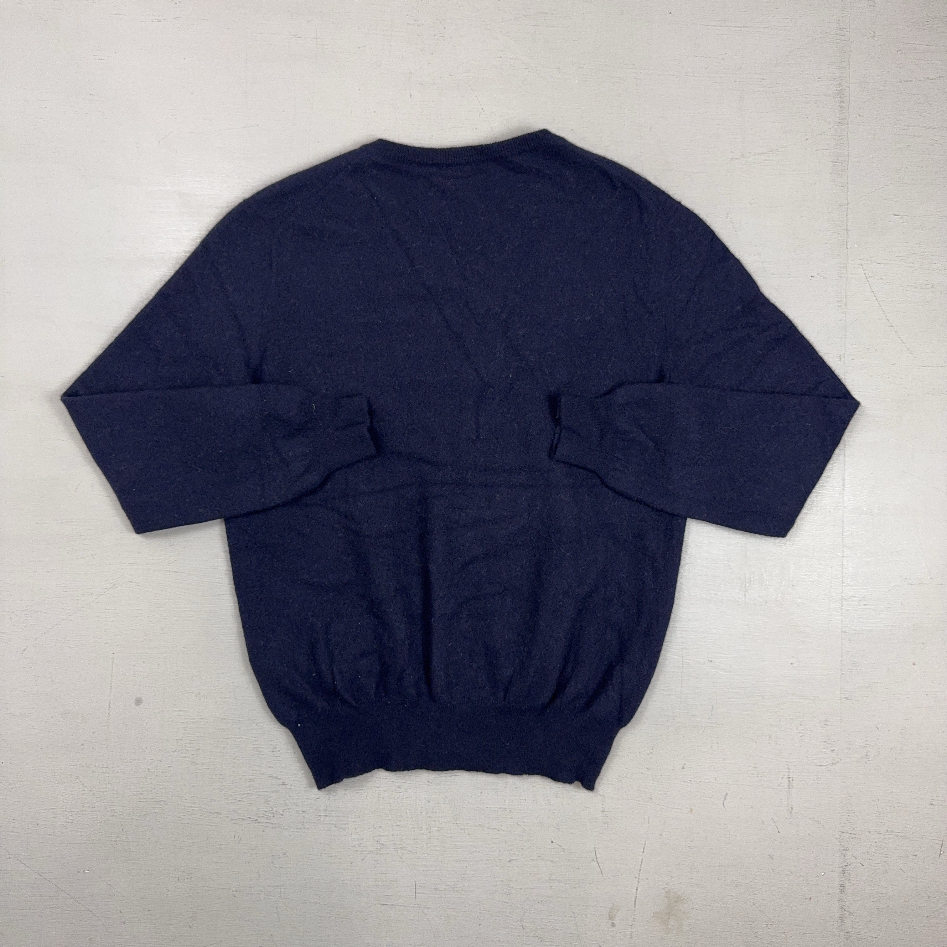 Vintage Polo Ralph Lauren Blue Knit Jumper (S)