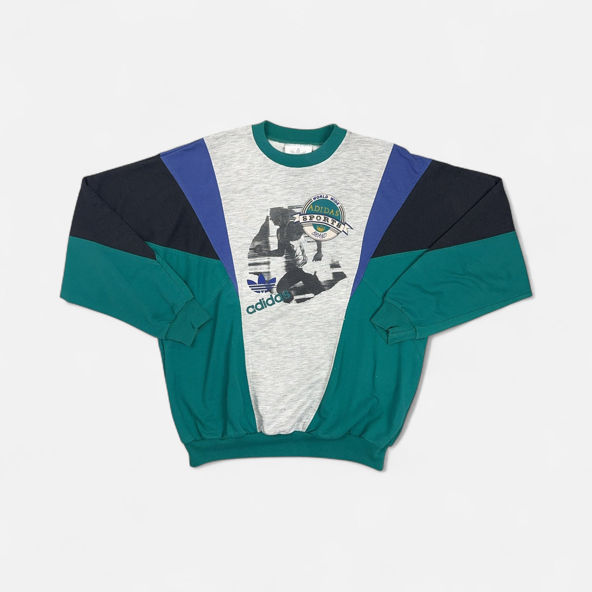 Vintage Adidas Multicoloured Sweatshirt (L)