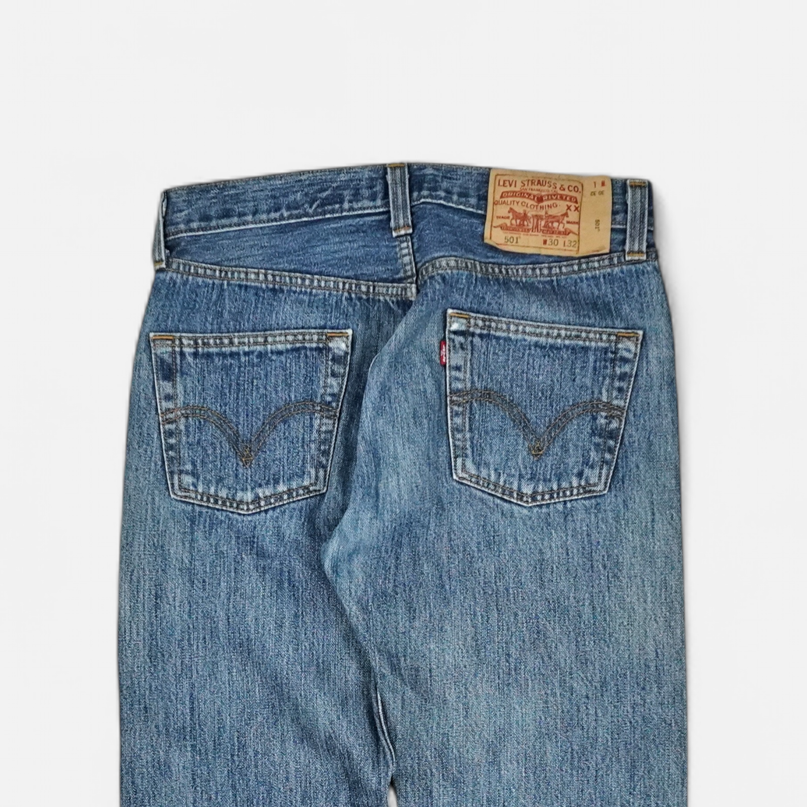 Vintage Levi Strauss & Co. Blue Jeans (W30 L32)