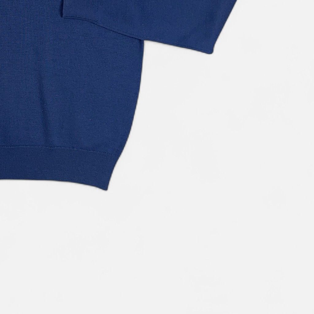 Vintage Lacoste Blue Knit Jumper (L)