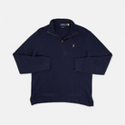 Vintage Polo Ralph Lauren Navy 1/4 Zip (M)