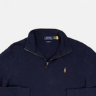 Vintage Polo Ralph Lauren Navy 1/4 Zip (M)