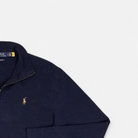 Vintage Polo Ralph Lauren Navy 1/4 Zip (M)
