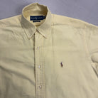 Vintage Ralph Lauren Yellow Shirt (M)