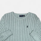 Vintage Polo Ralph Lauren Blue Knit Jumper (M)