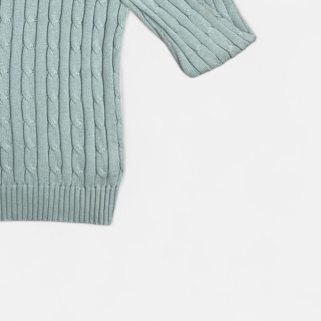 Vintage Polo Ralph Lauren Blue Knit Jumper (M)