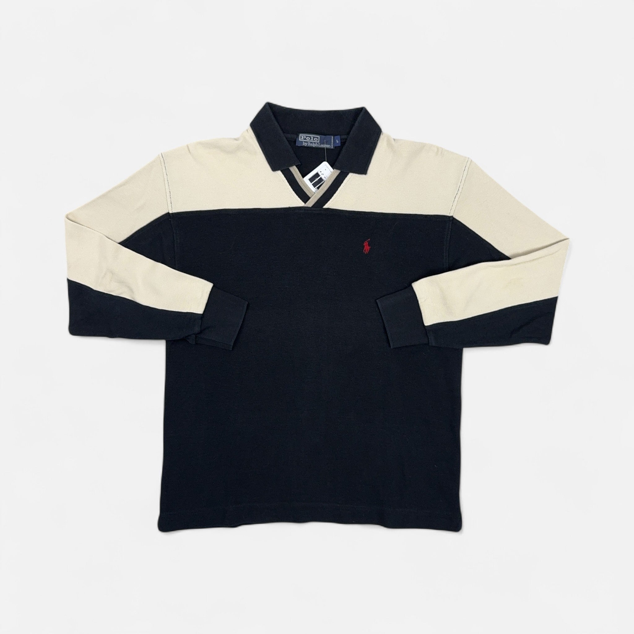 Vintage Polo By Ralph Lauren Black 1/4 Zip (L)