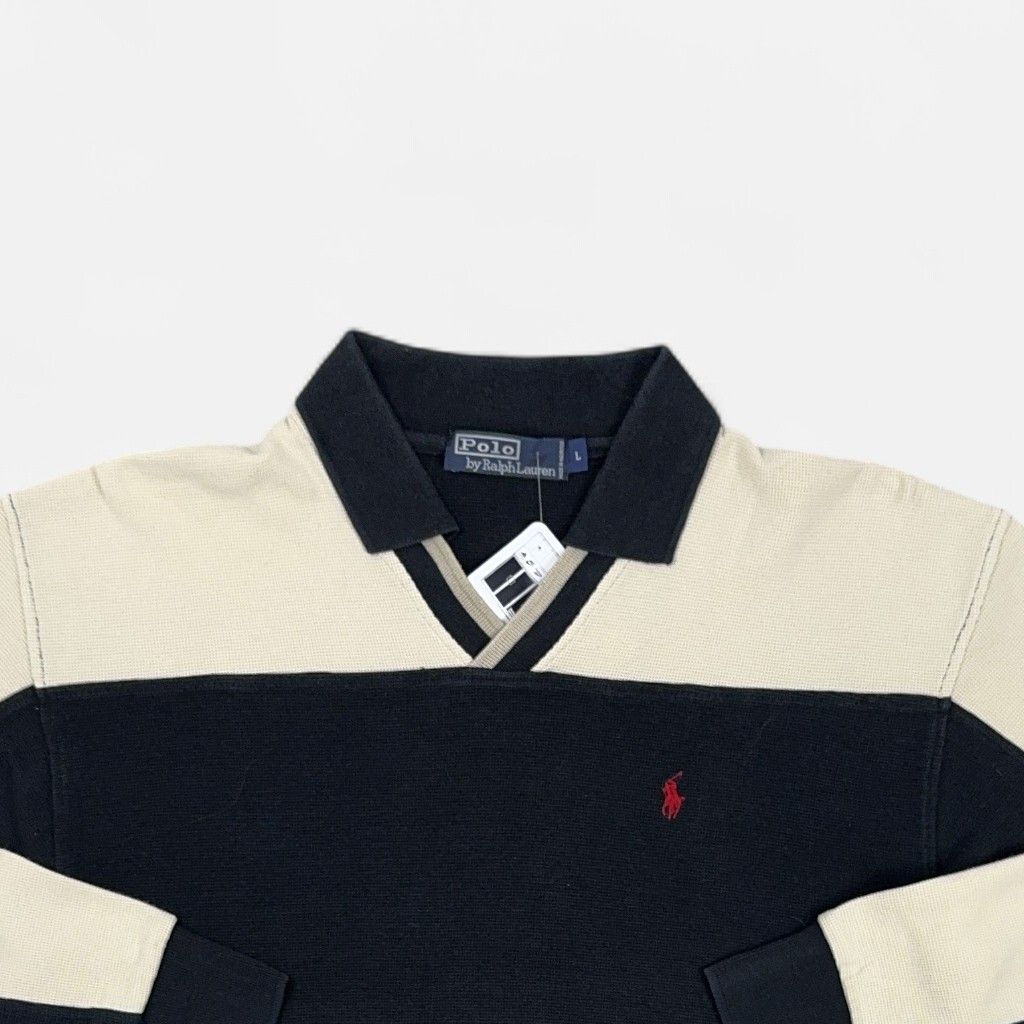 Vintage Polo By Ralph Lauren Black 1/4 Zip (L)