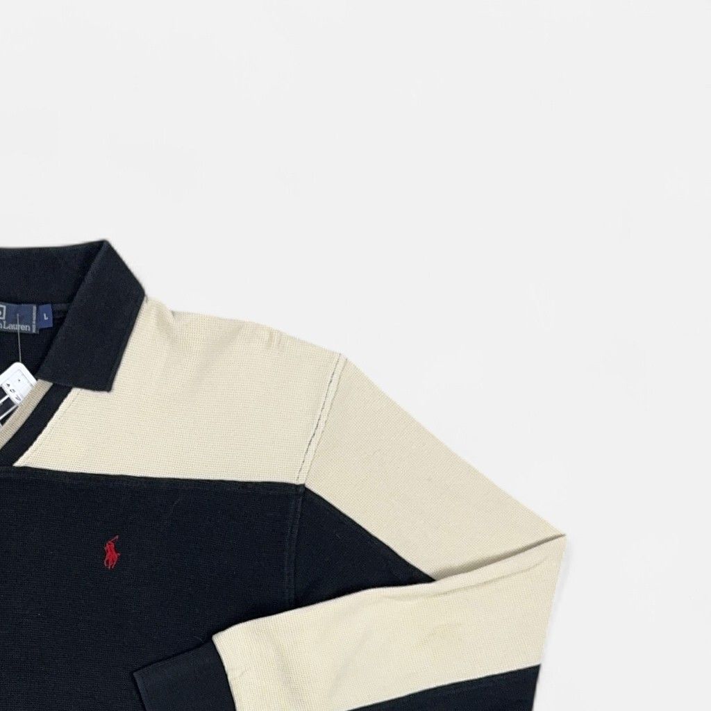 Vintage Polo By Ralph Lauren Black 1/4 Zip (L)