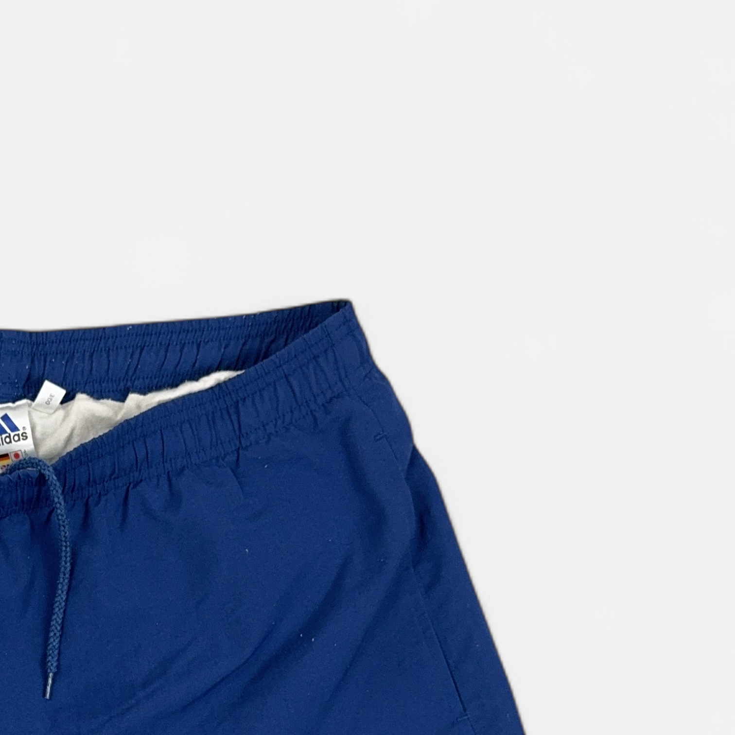 Vintage Adidas Blue Shorts (M) detail