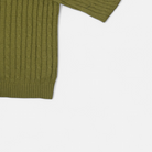 Vintage Polo Ralph Lauren Green Knit Jumper detail