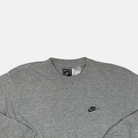Vintage Nike Grey Long Sleeve T-shirt (M) detail