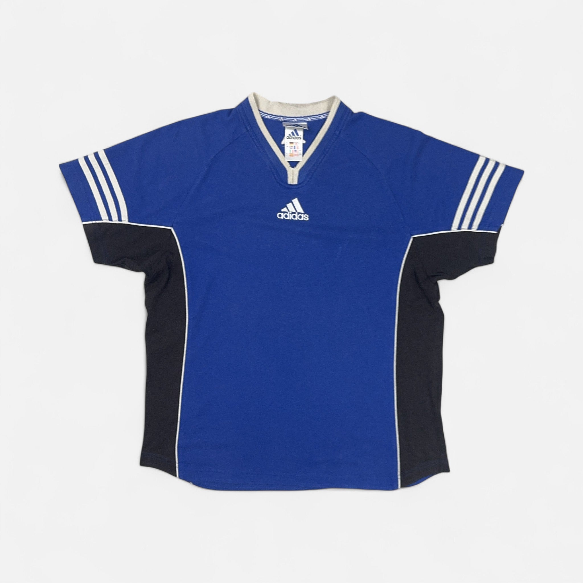 Vintage Adidas Blue T-Shirt (L)