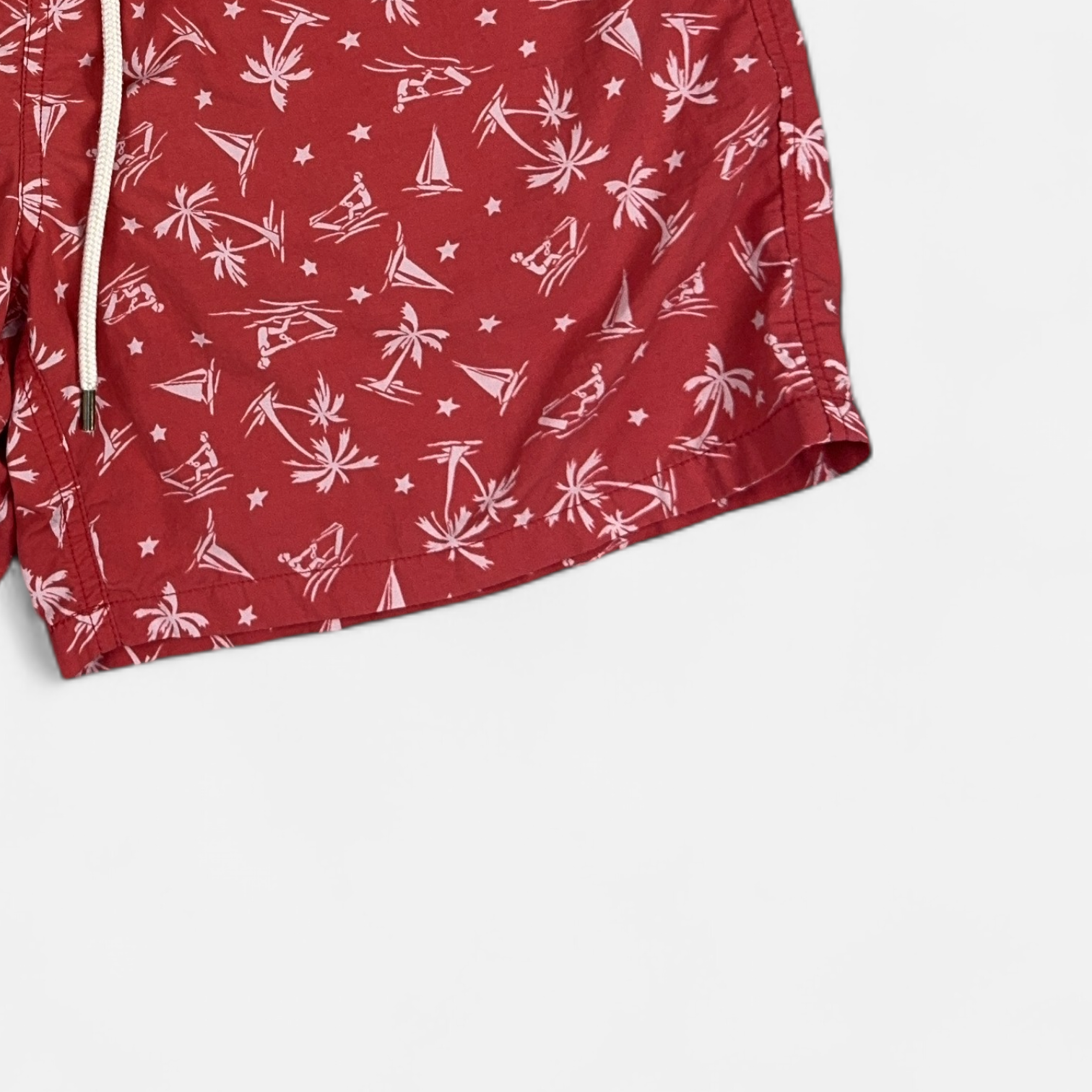 Vintage Tommy Hilfiger Red Shorts (L) detail