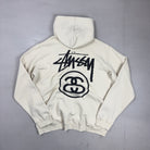 Stüssy White Hoodie