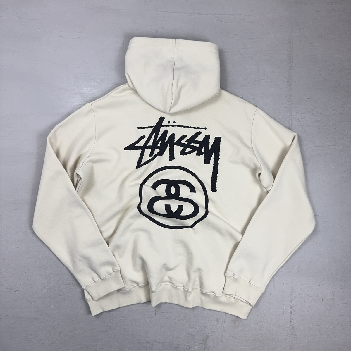 Stüssy White Hoodie