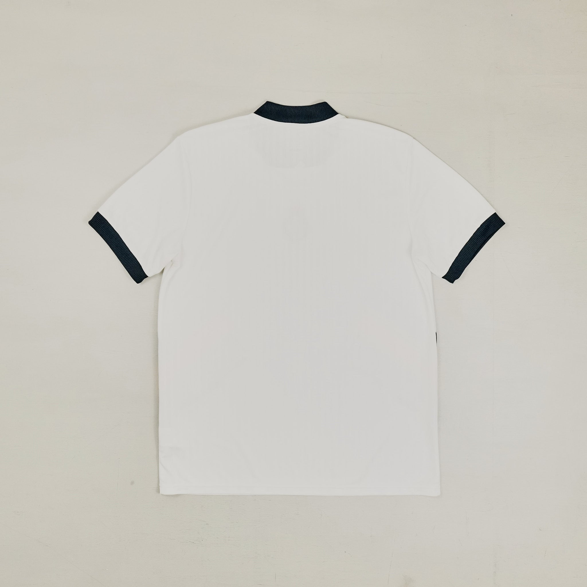 Vintage Adidas White Football Shirt (M)