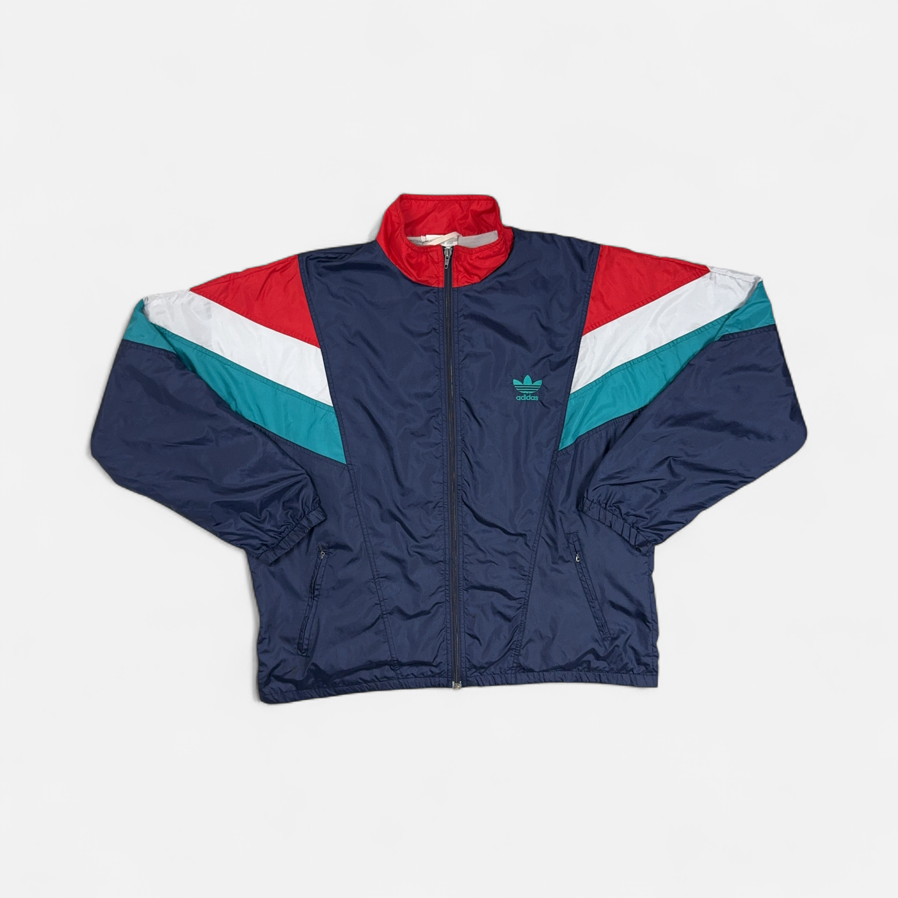 Vintage Adidas Blue Trackjacket (L)