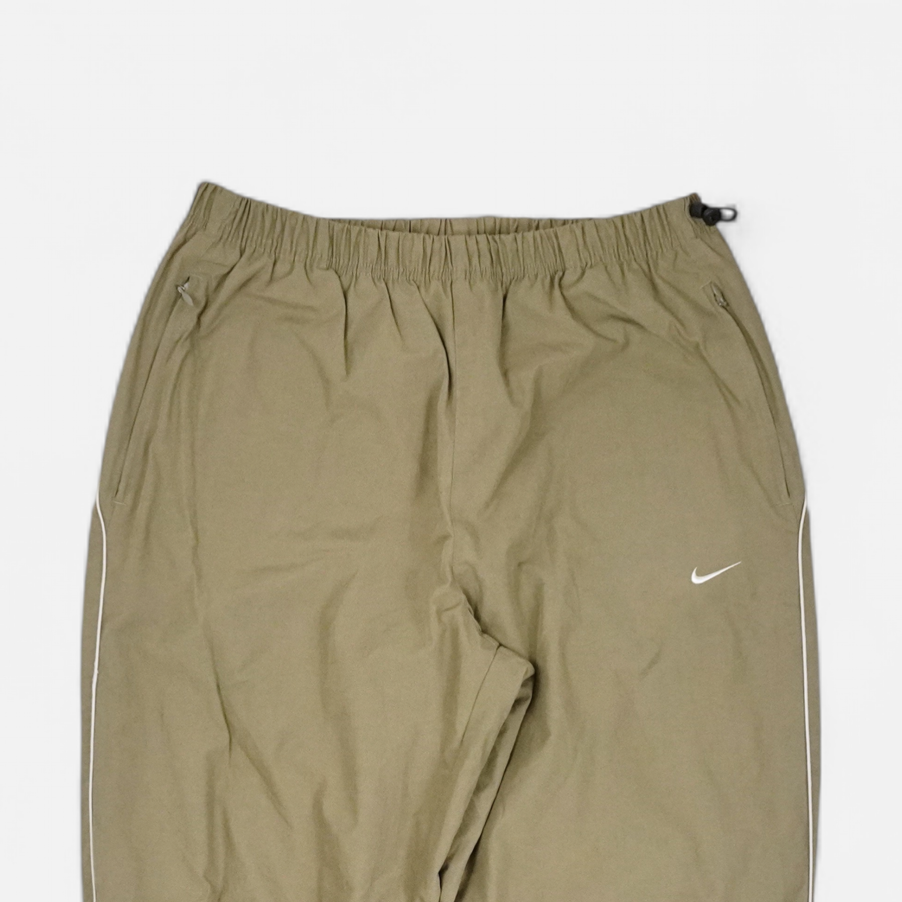 Vintage Nike Beige Tracksuit Bottoms (L)