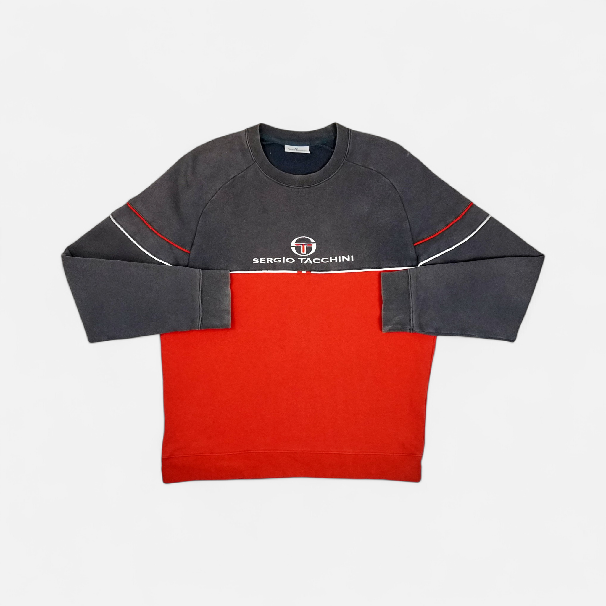 Vintage Sergio Tacchini Grey Sweatshirt (M)