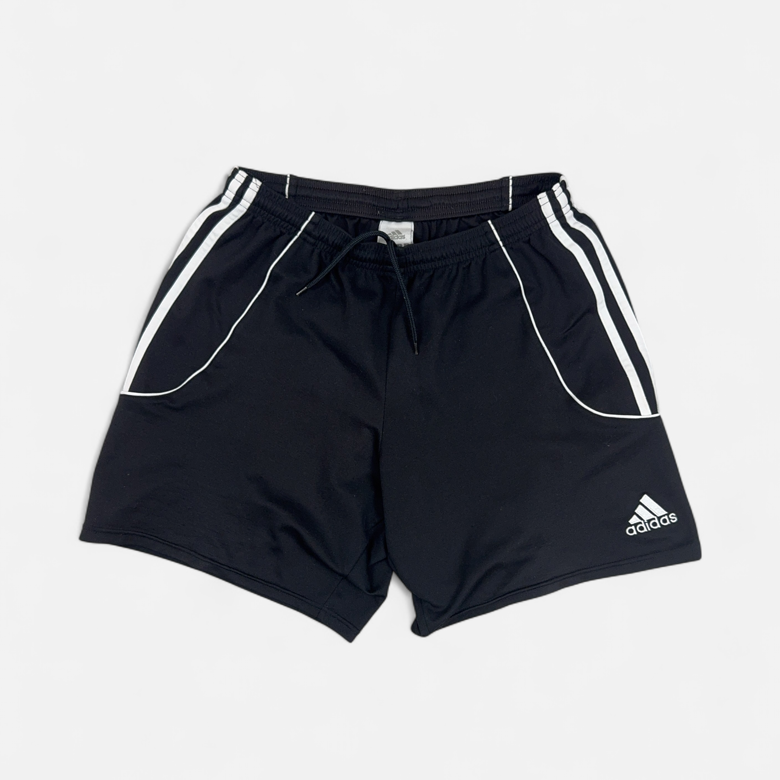 Vintage Adidas Black Shorts (M)