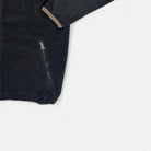 Vintage Adidas Black Zip Up Fleece (L)