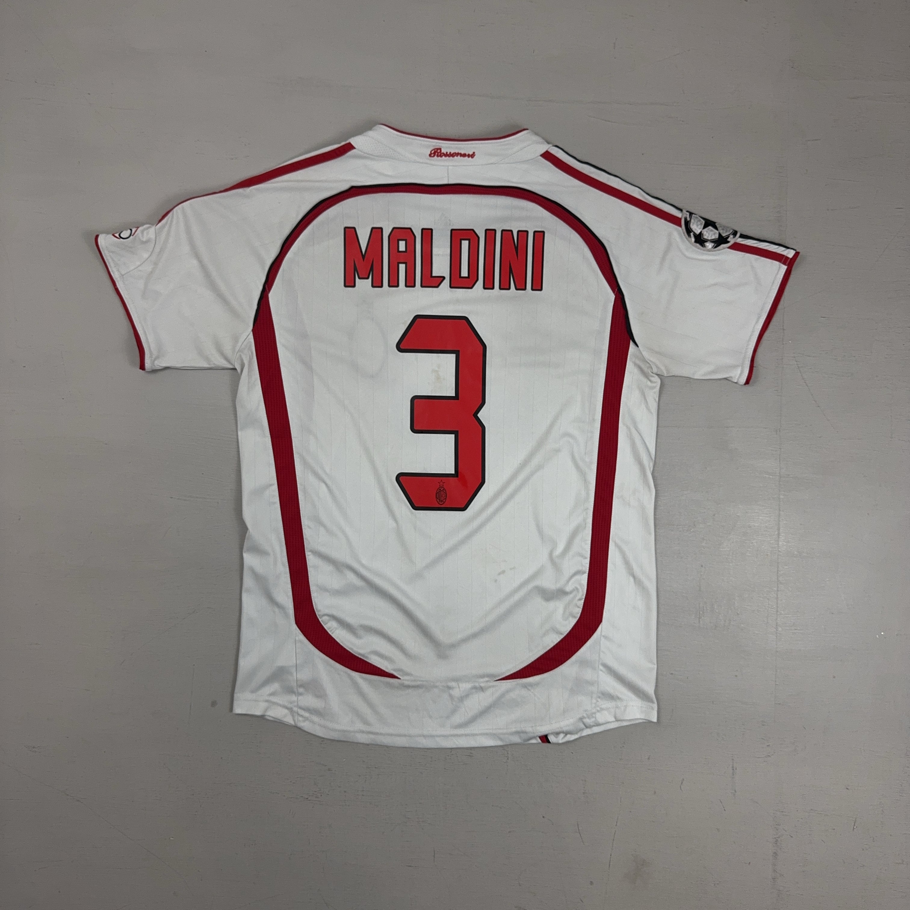 Ac Milan Paolo Maldini 2006/07 Adidas Away Jersey (L)