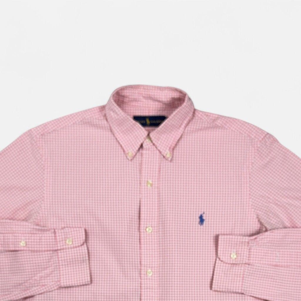 Vintage Polo Ralph Lauren Pink Shirt (L)