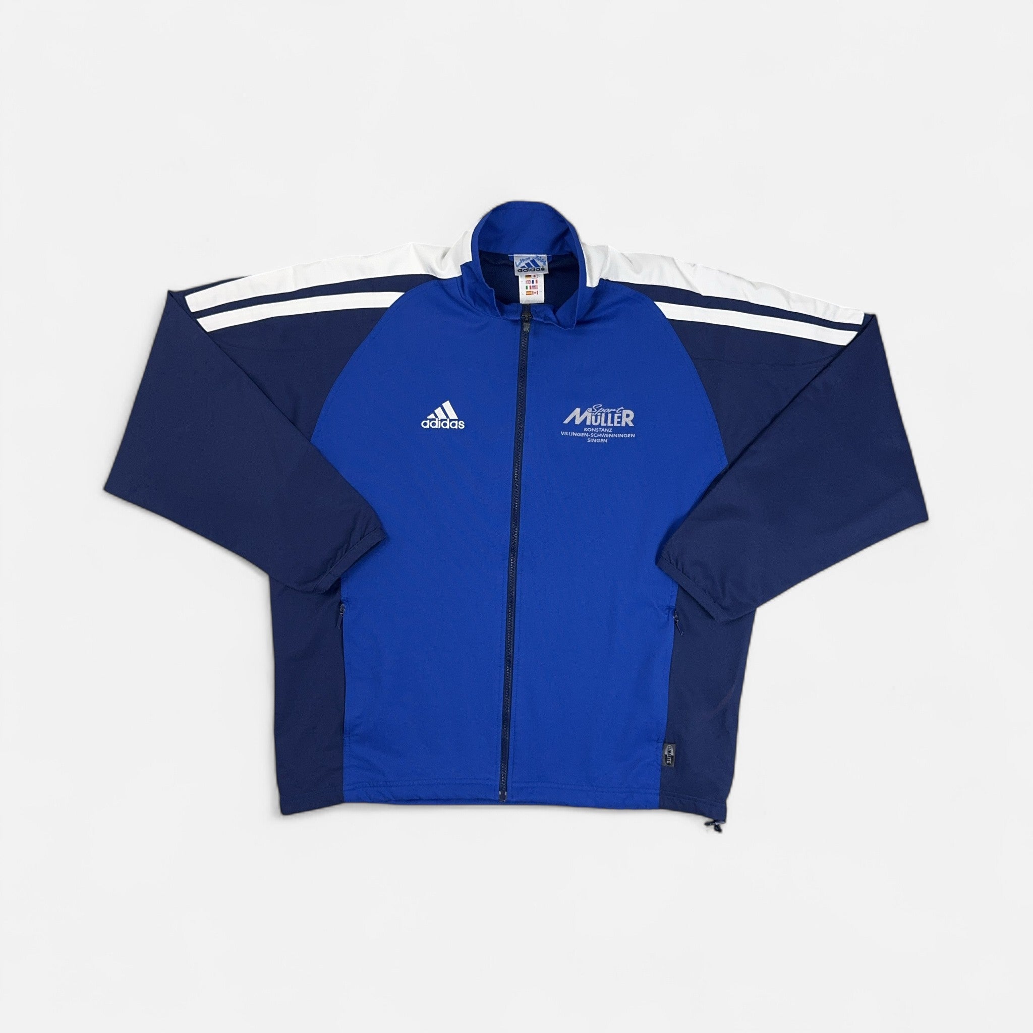 Vintage Adidas Blue Trackjacket (L)