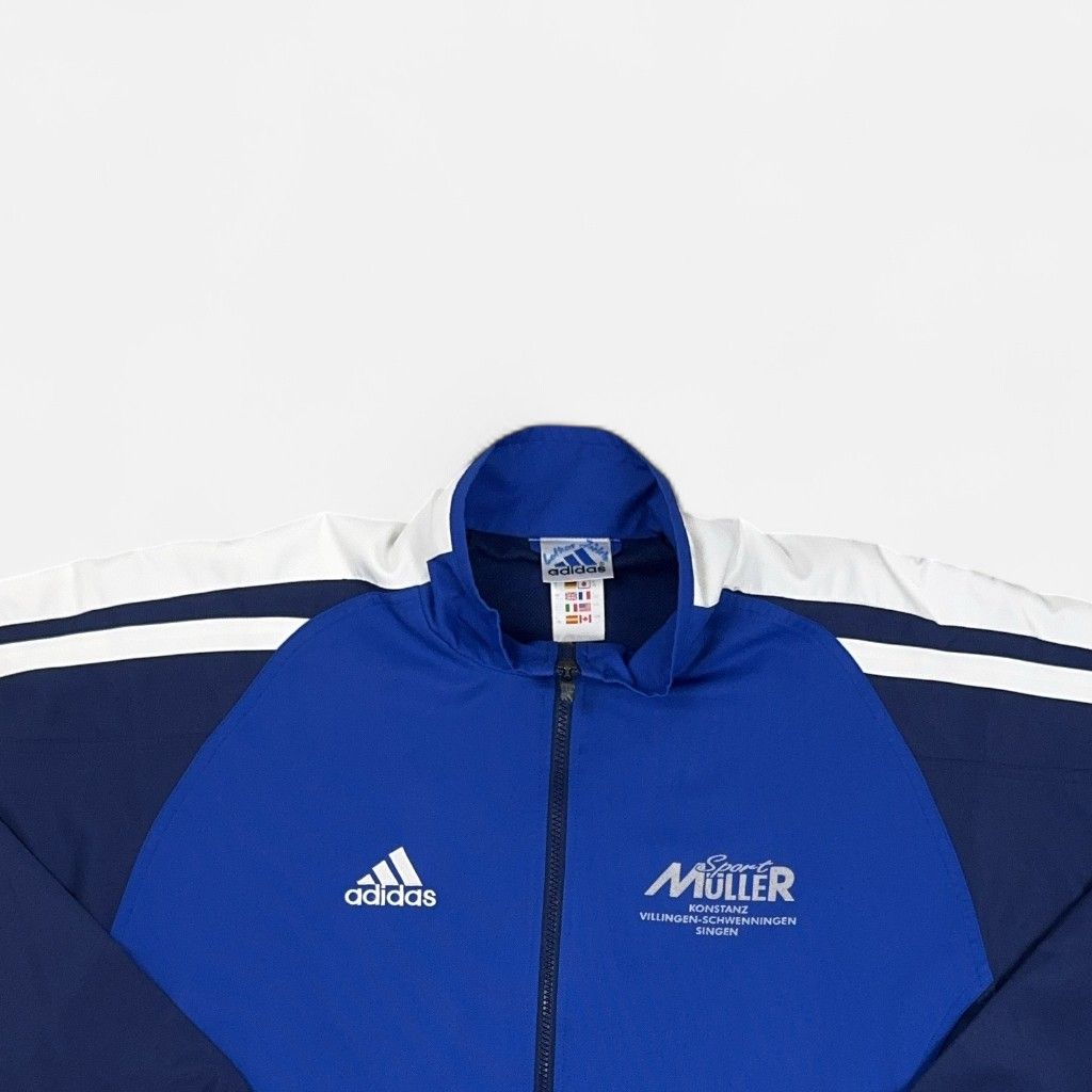 Vintage Adidas Blue Trackjacket (L)