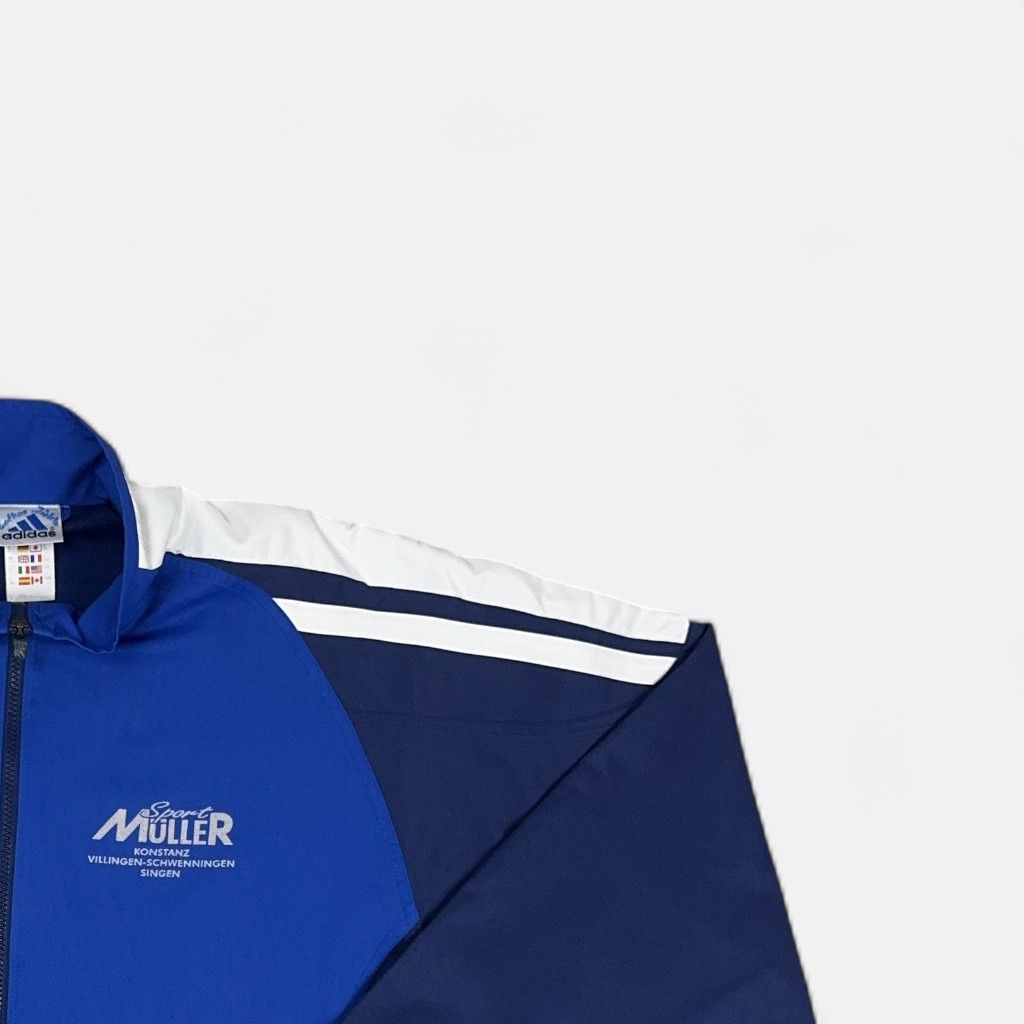 Vintage Adidas Blue Trackjacket (L)