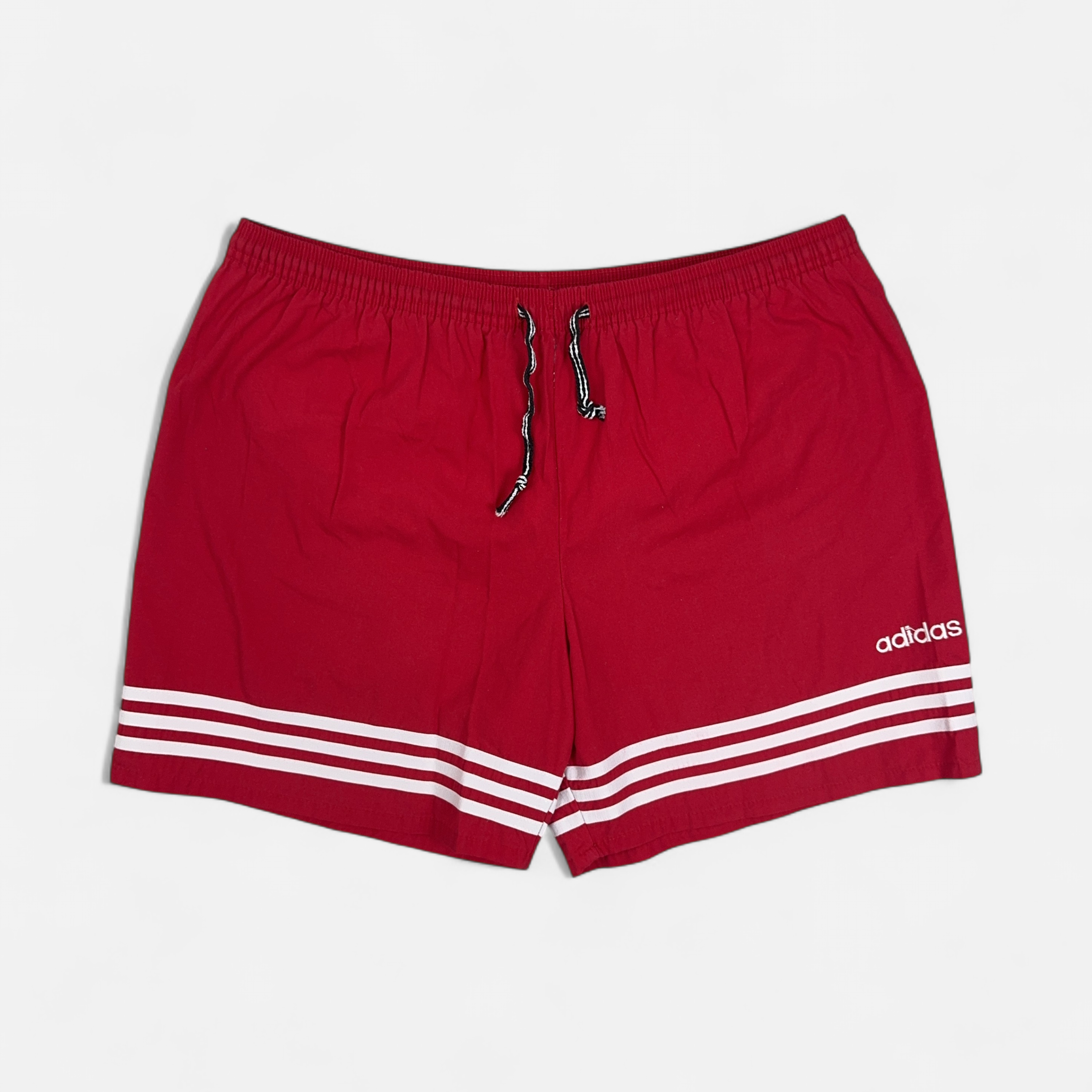 Vintage Adidas Red Shorts (L)