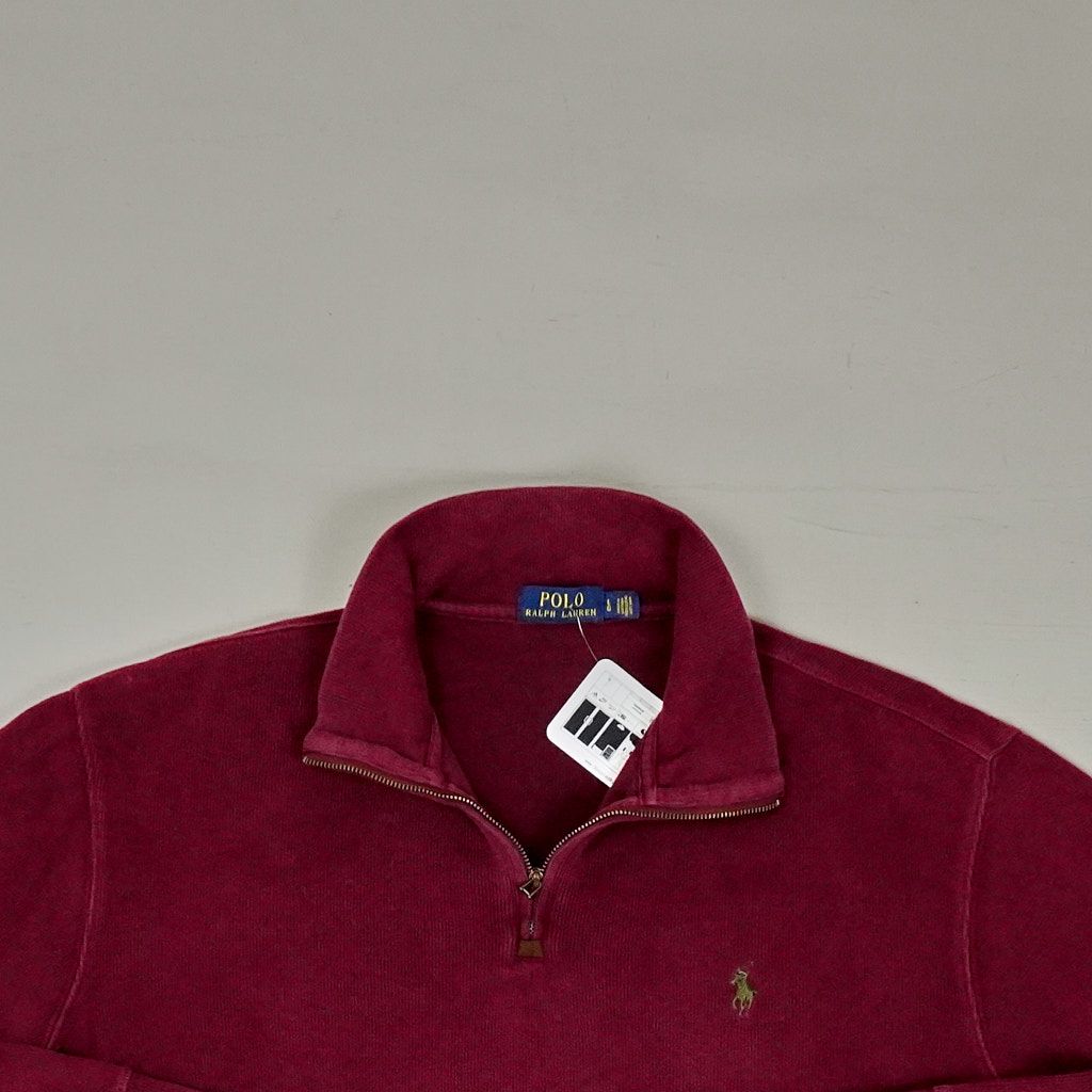 Vintage Polo Ralph Lauren Red 1/4 Zip (L)