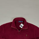 Vintage Polo Ralph Lauren Red 1/4 Zip (L)