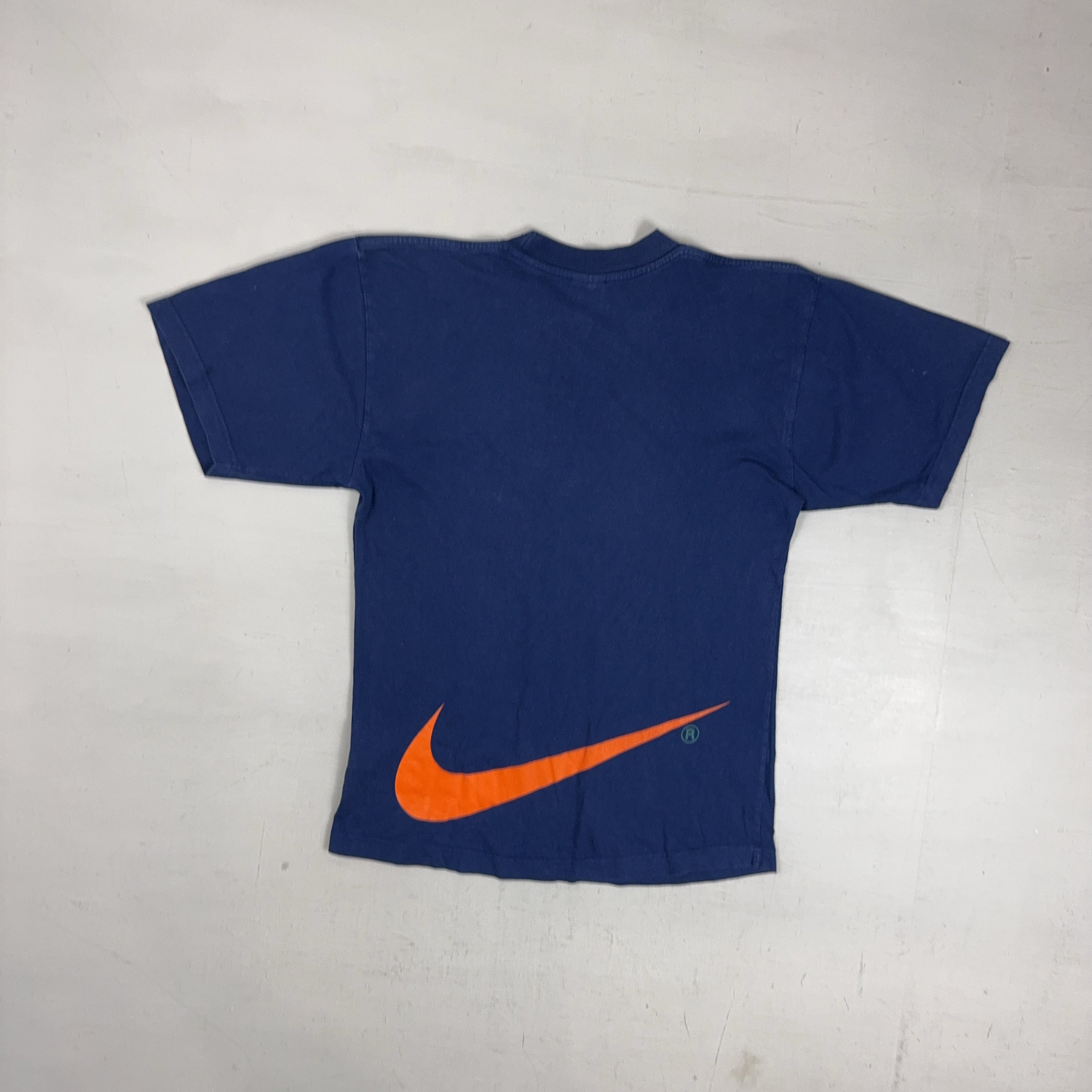 Vintage Nike Navy T-shirt (M)