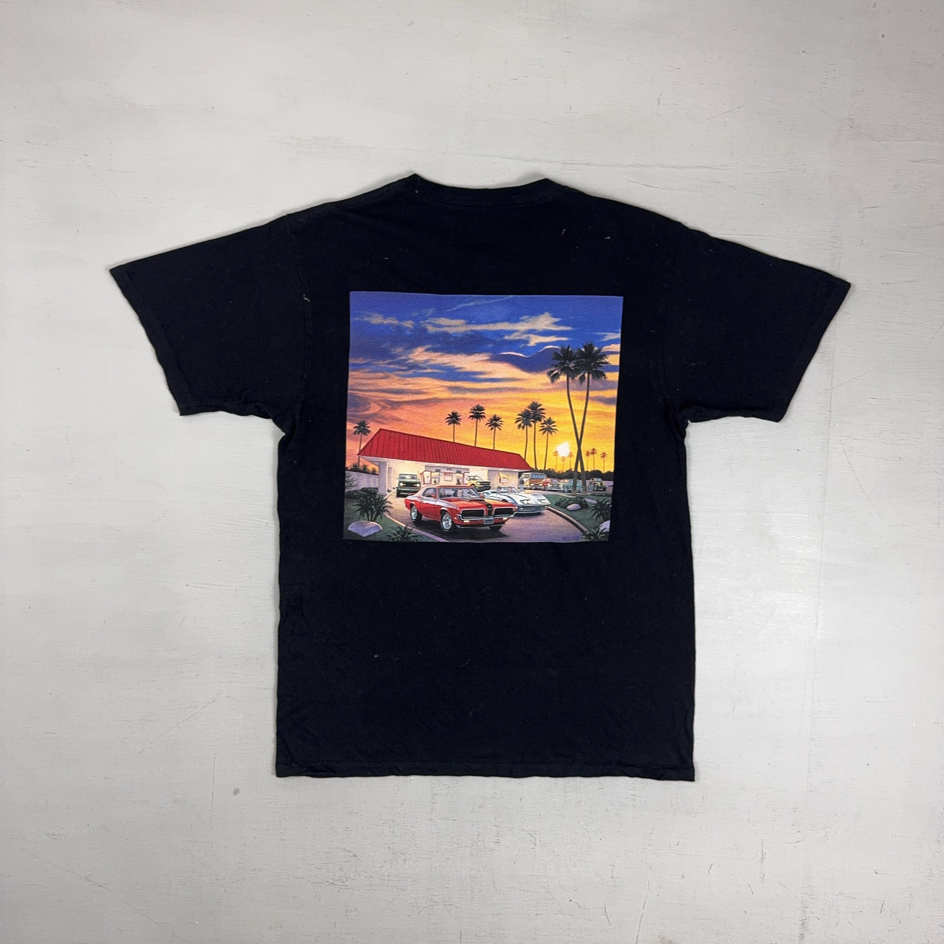 Vintage In-n-out Burger Black T-shirt (L)