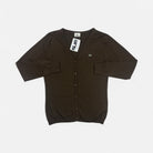 Vintage Lacoste Brown Knit Jumper Womens (M)